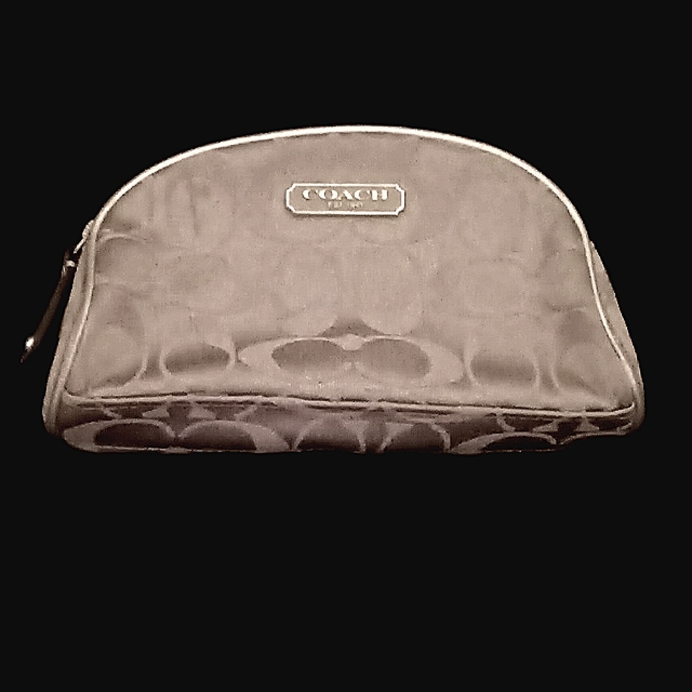 Coach makeup bag
